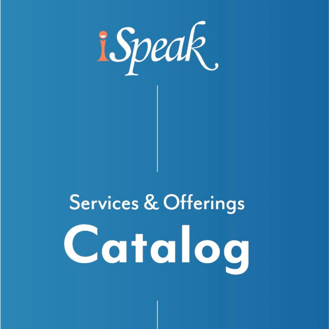 iSpeak Course Catalog
